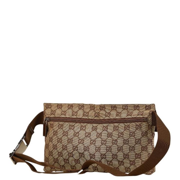 Gucci Vintage Gucci Belt Bag Brown