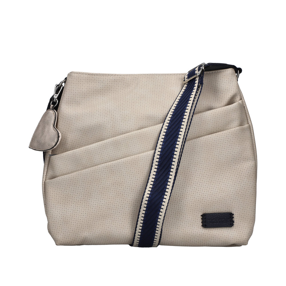 Rieker Tasche beige grau