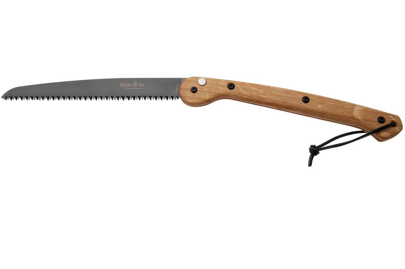 Woxna Hälsing 112025 Foldable Saw, eikenhout, koolstofstaal, vouwzaag, 25 cm