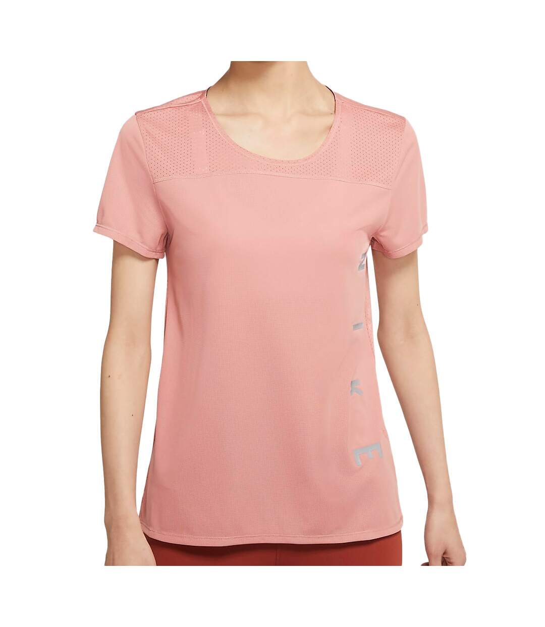 T-shirt Rose Femme Nike Run Division Miler
