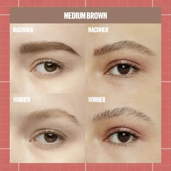 Build-A-Brow 2in1 Augenbrauenstift Nr. 257 mediumbraun + Versiegelungsgel