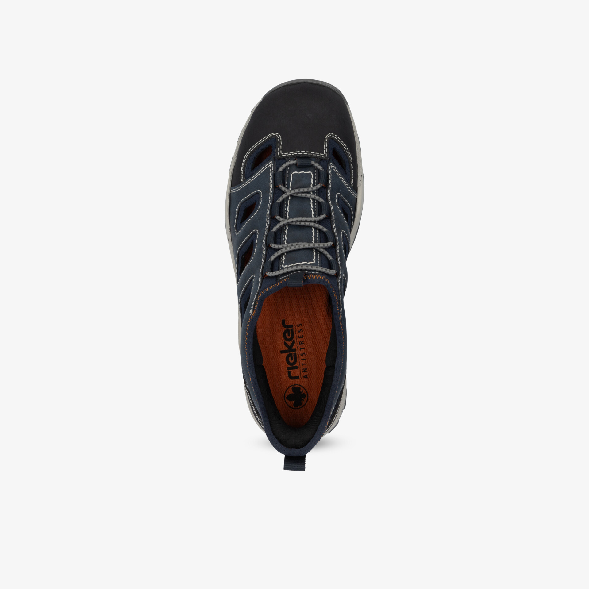 rieker Herren Halbschuhe blau