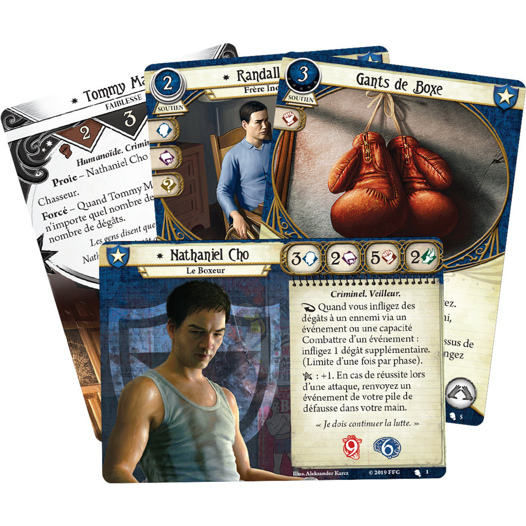 Horreur à Arkham JCE - Deck Investigateur - Nataniel Cho