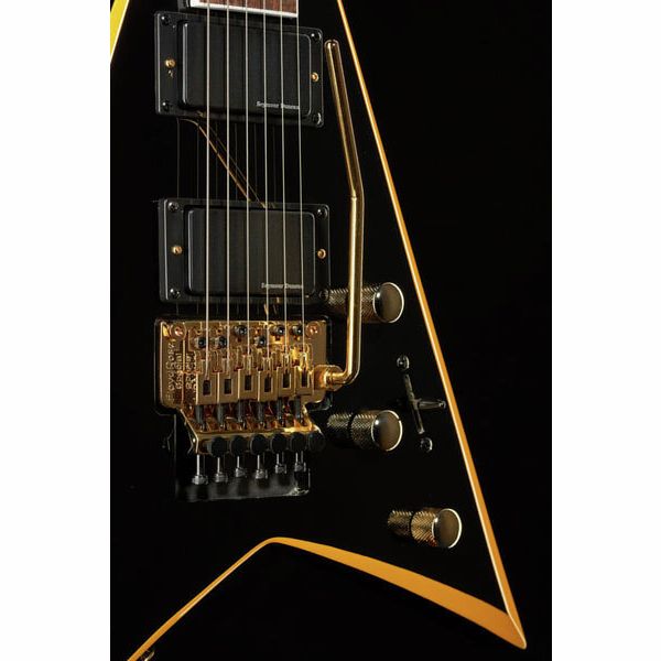 Jackson RRX24 Black w/Yellow Bevels