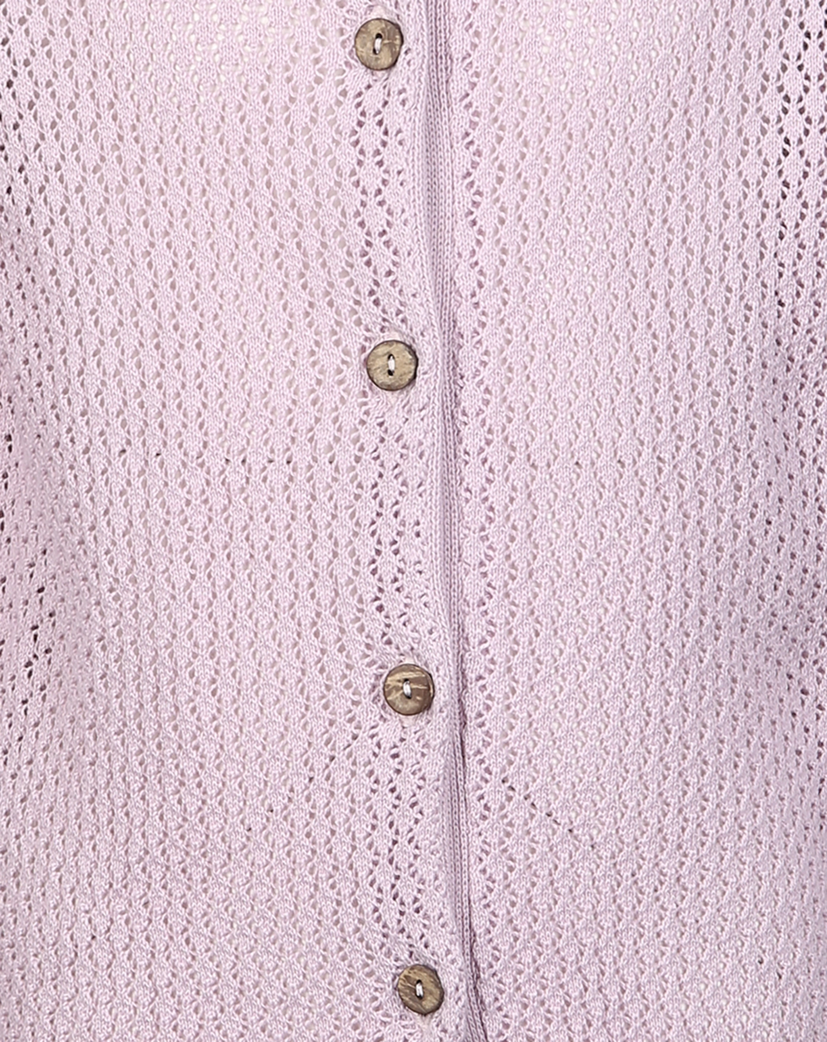 Strickjacke AJOUR in flieder