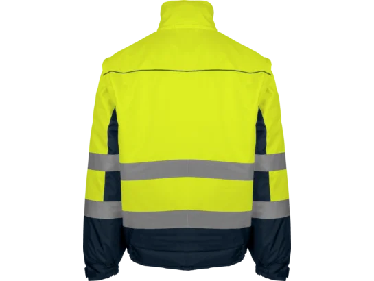 Blouson de travail Würth MODYF 2 en 1 haute-visibilité jaune/marine