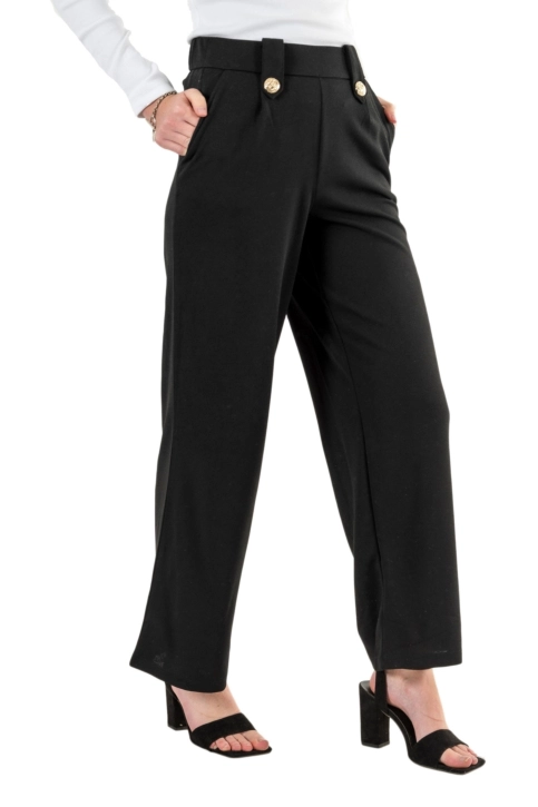 pantalons only sania tie black