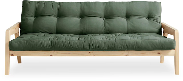 Karup Design Schlafsofa Mit Holzstruktur, inkl. Futonmatratze, Liegefläche 130x190 cm