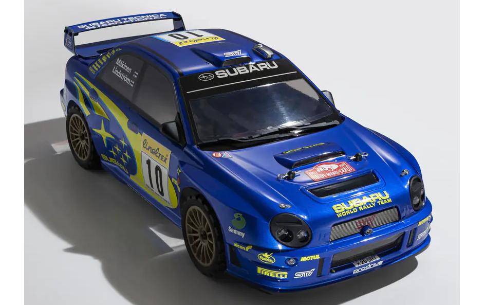 Rally Fazer FZ02-R Subaru Impreza WRC 2002 ARTR, 1:10<br>4WD Rally-Modell mit detaillierter Subaru Impreza WRC 2002 Karosserie