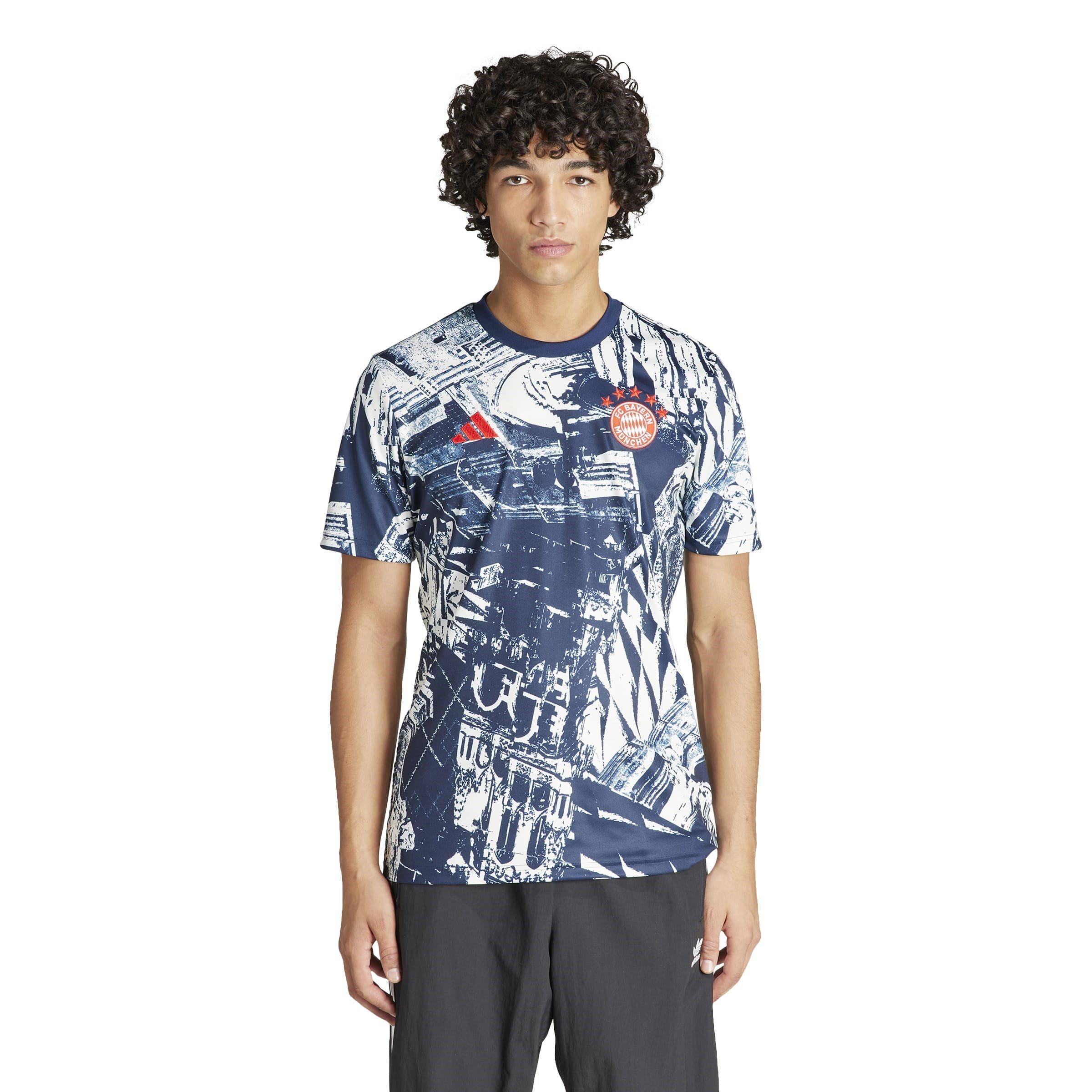 adidas Bayern Munich Pre Match Shirt 2023 2024 Mens