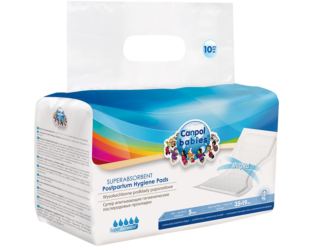PENSOS CANPOL BABIES PÓS PARTO SUPERABSORVENTE 10UN