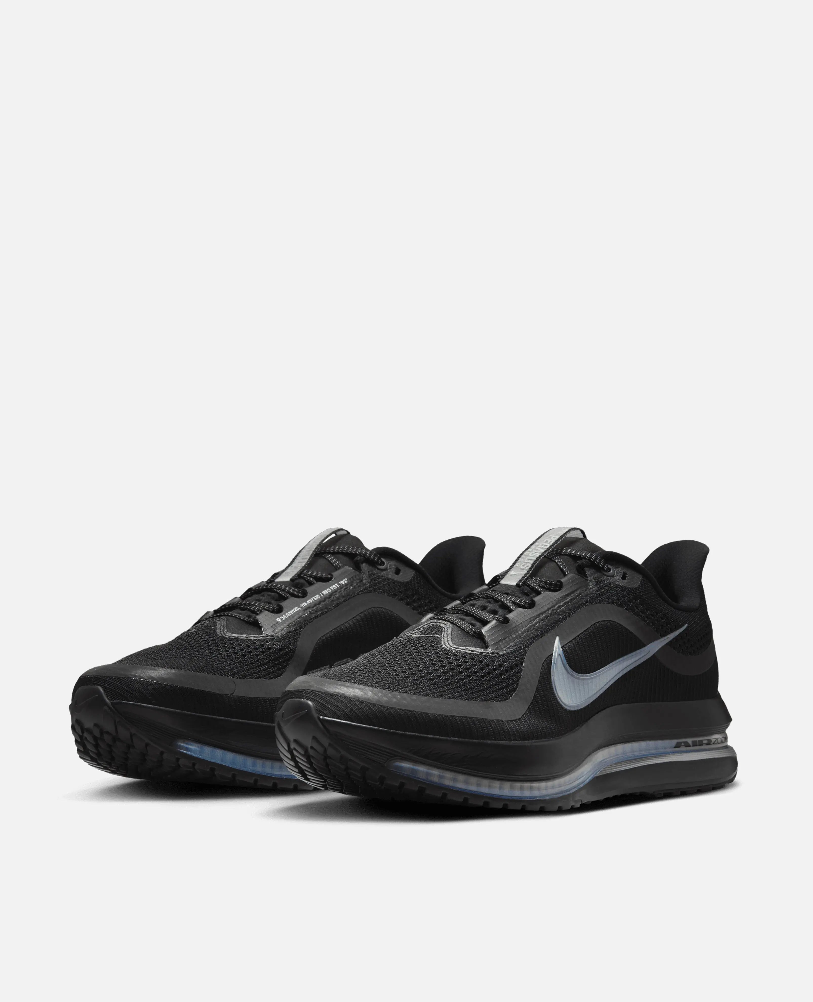 Nike Pegasus Premium (Black/Black-Metalic Silver)