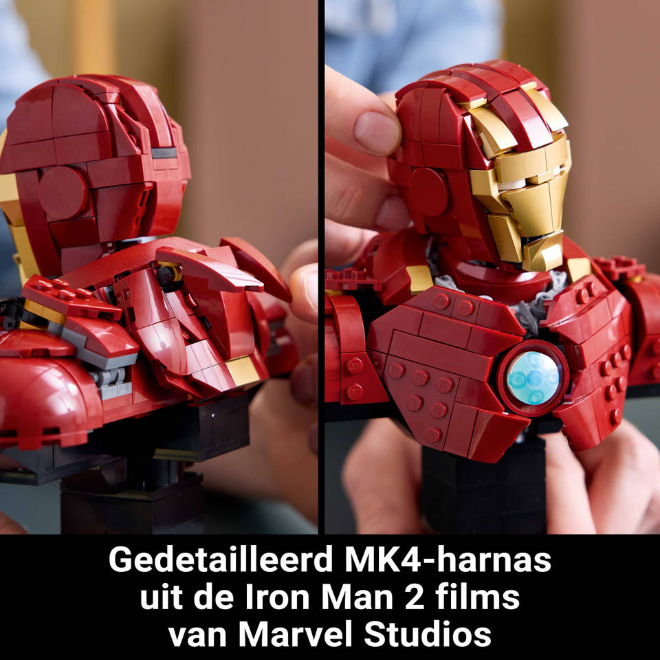 LEGO Marvel Iron Man MK4 buste 76327