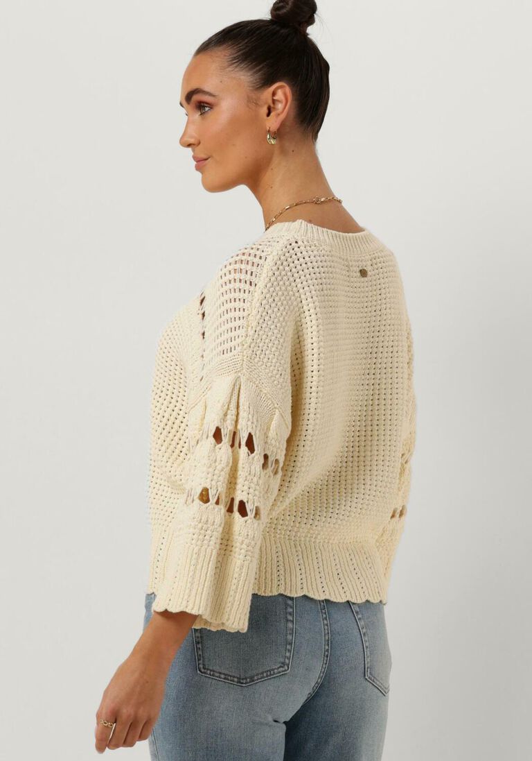 CIRCLE OF TRUST beige circle of trust trui rosalie knit