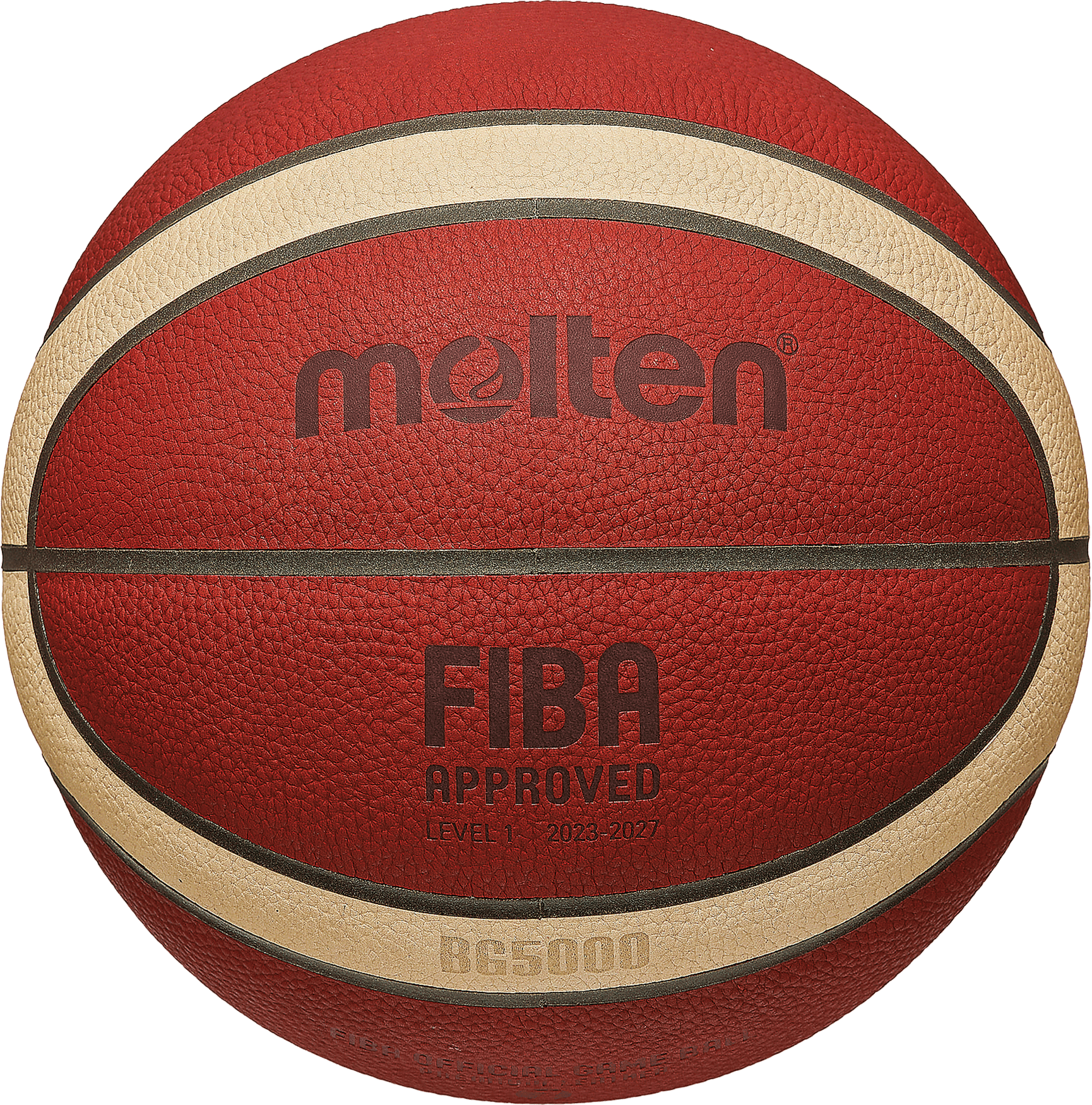 Molten B7G5000 Basketball Ball Orange Forangeivory
