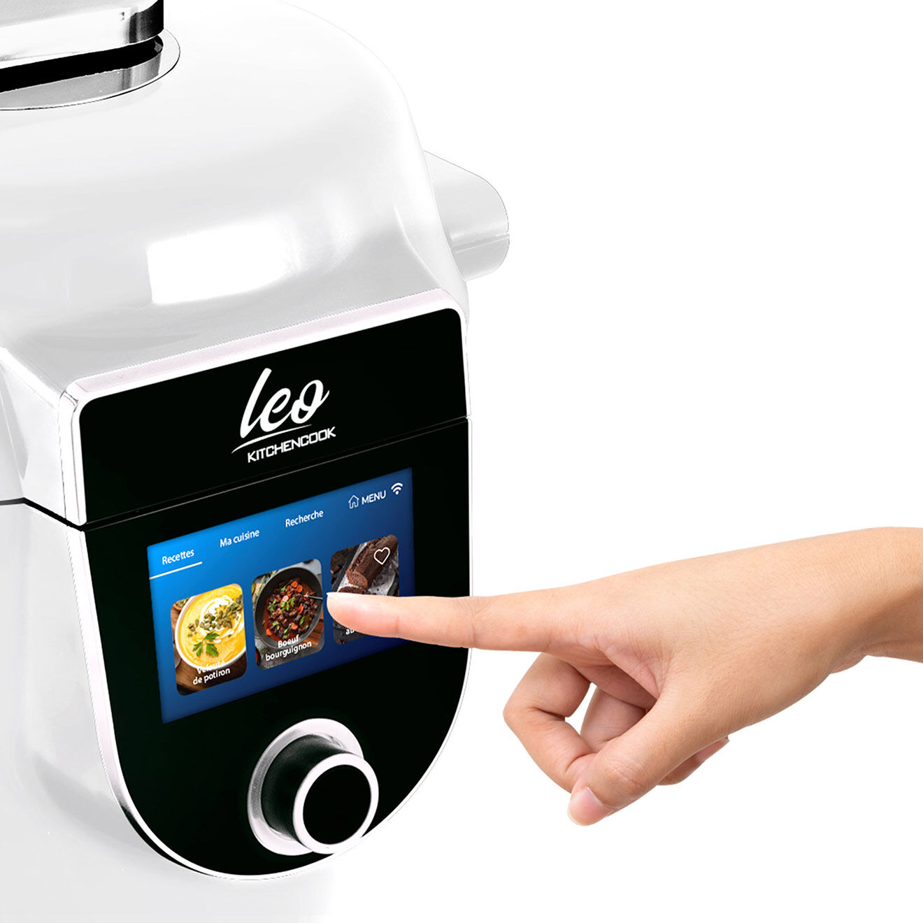 Kitchencook Autocuiseur intelligent avec connexion wifi blanc- 5 L