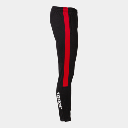 Calça comprida Joma Eco Championship preta e vermelha