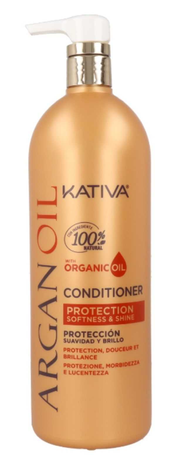 Condicionador de óleo de argan Kativa 1000 ml