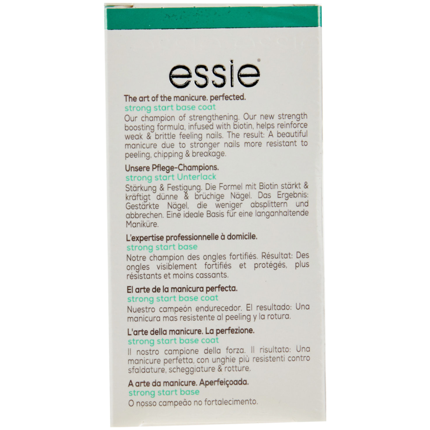 essie Nagelpflege Unterlack strong start, 13,5 ml
