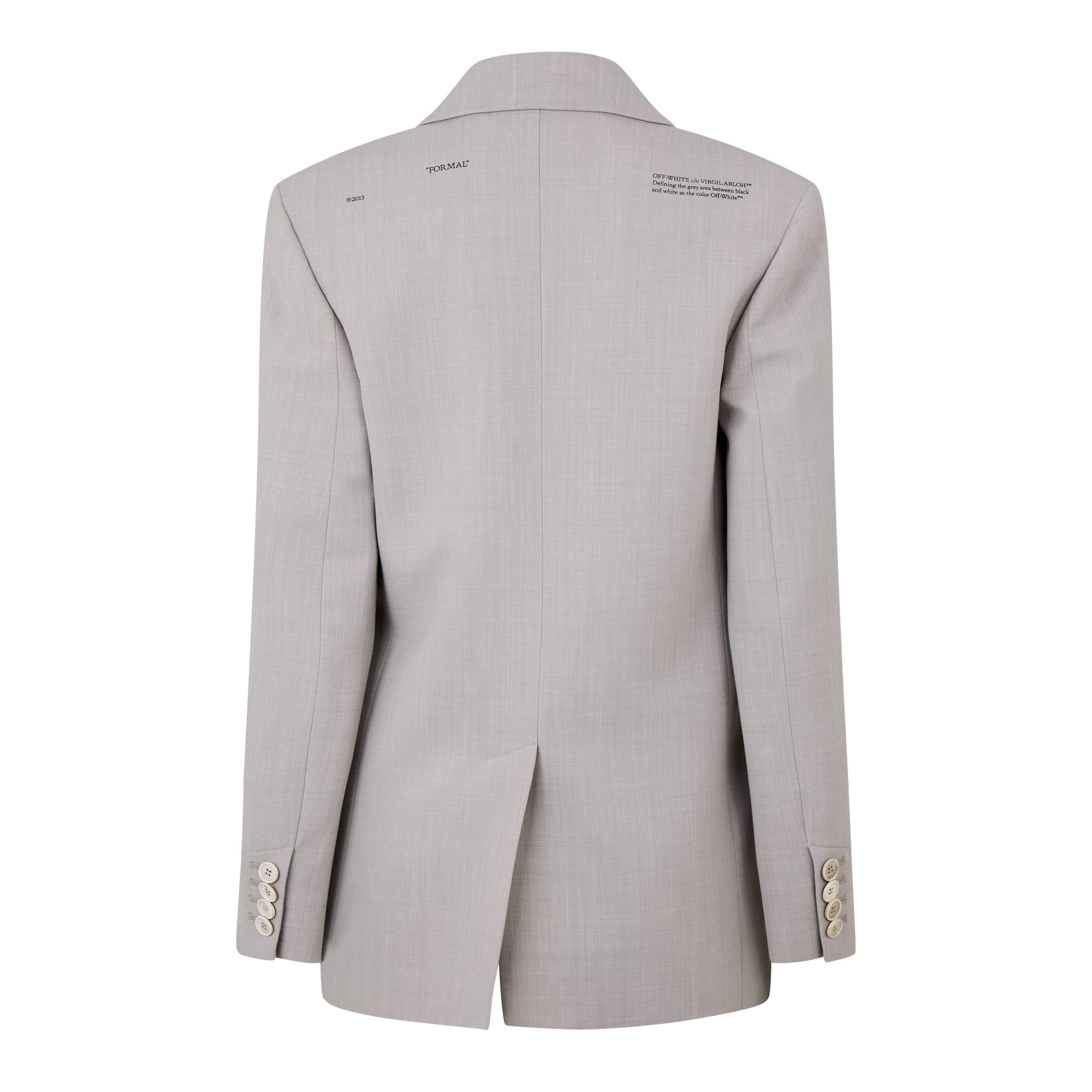 Off White Suit Jacket Ld99