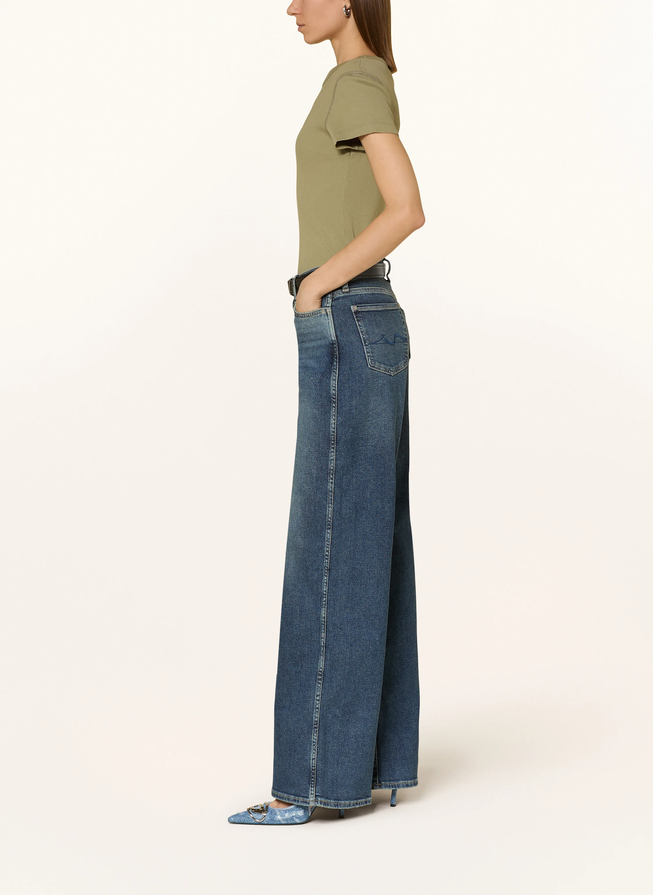 7 for all mankind Flared Jeans LOTTA BAY