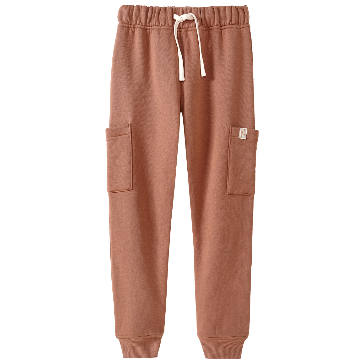 Topolino Pure Collection Jungen Jogginghose mit seitlichen Taschen terracotta