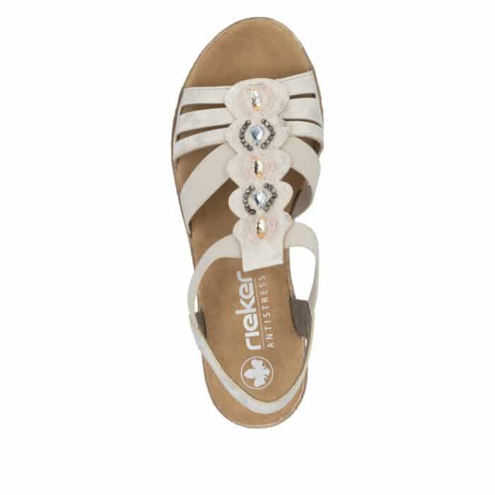 Rieker Sandal Dame 619B2-60