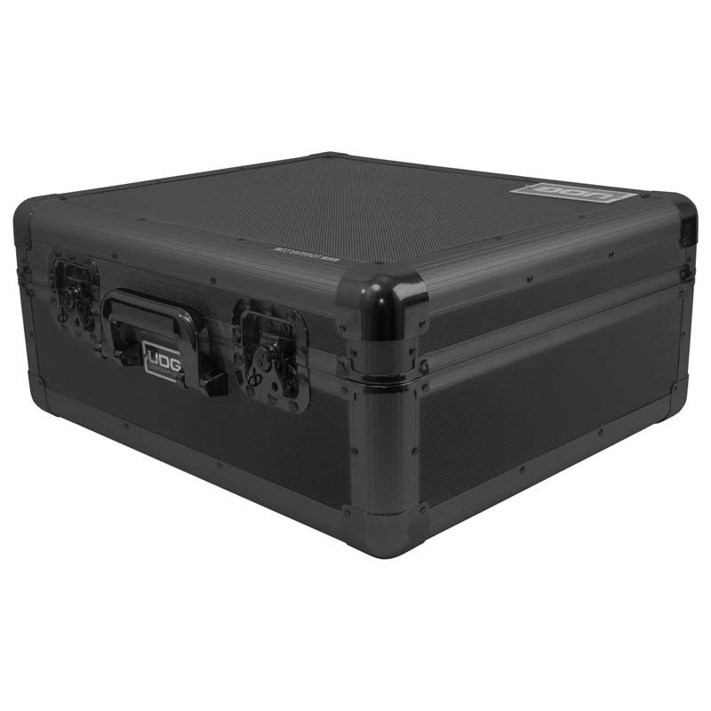 UDG Ultimate Pick Foam Flight Case Multi Format Turntable Black platenspeler flightcase met plukschuim zwart