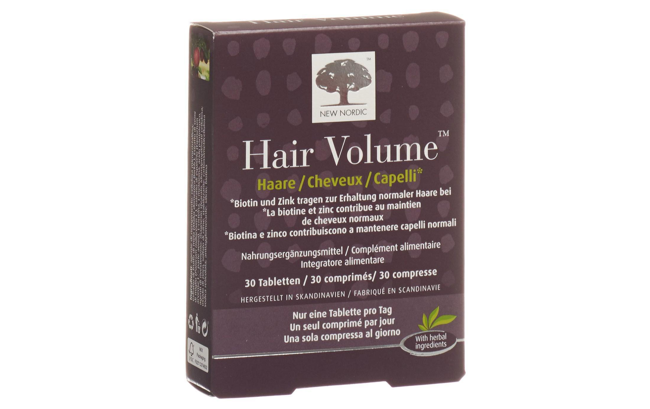 Hair Volume 30 TablettenTabletten für schönes Haar