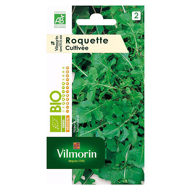 Graines de Roquette Cultivée Bio