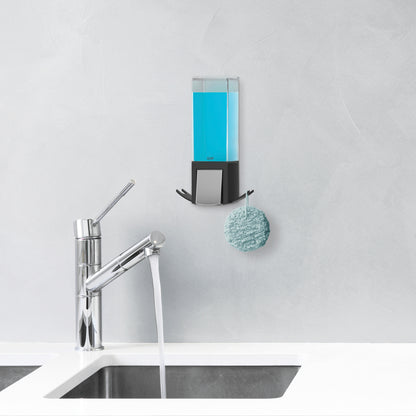 Distributeur de savon mural rechargeable Clever noir