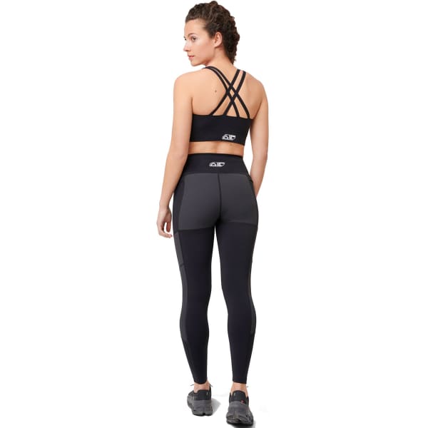 Pantalon escalade LOOKING FOR WILD CLIMBING LEGGING W BLACK MAT