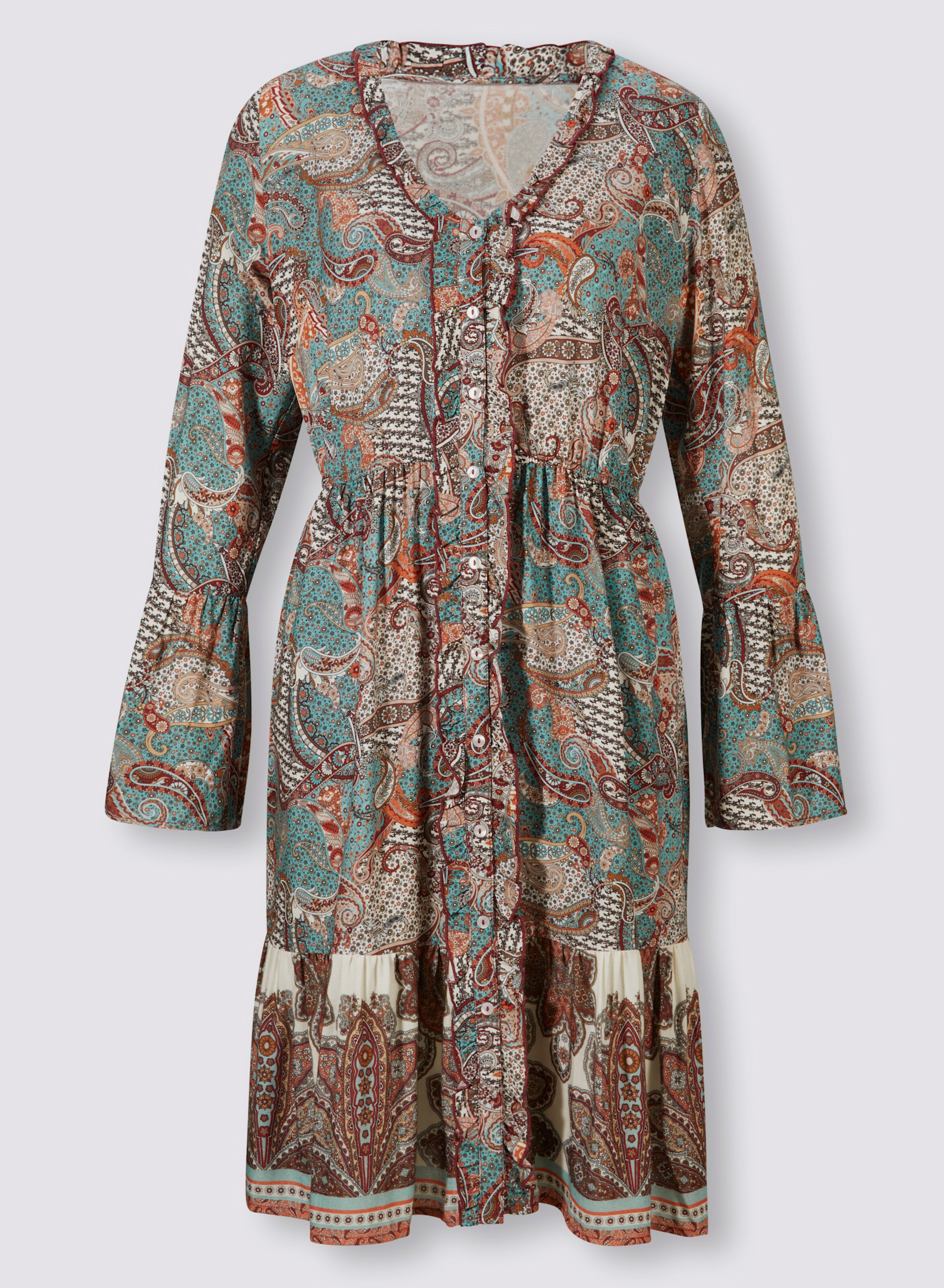 Druck-Kleid