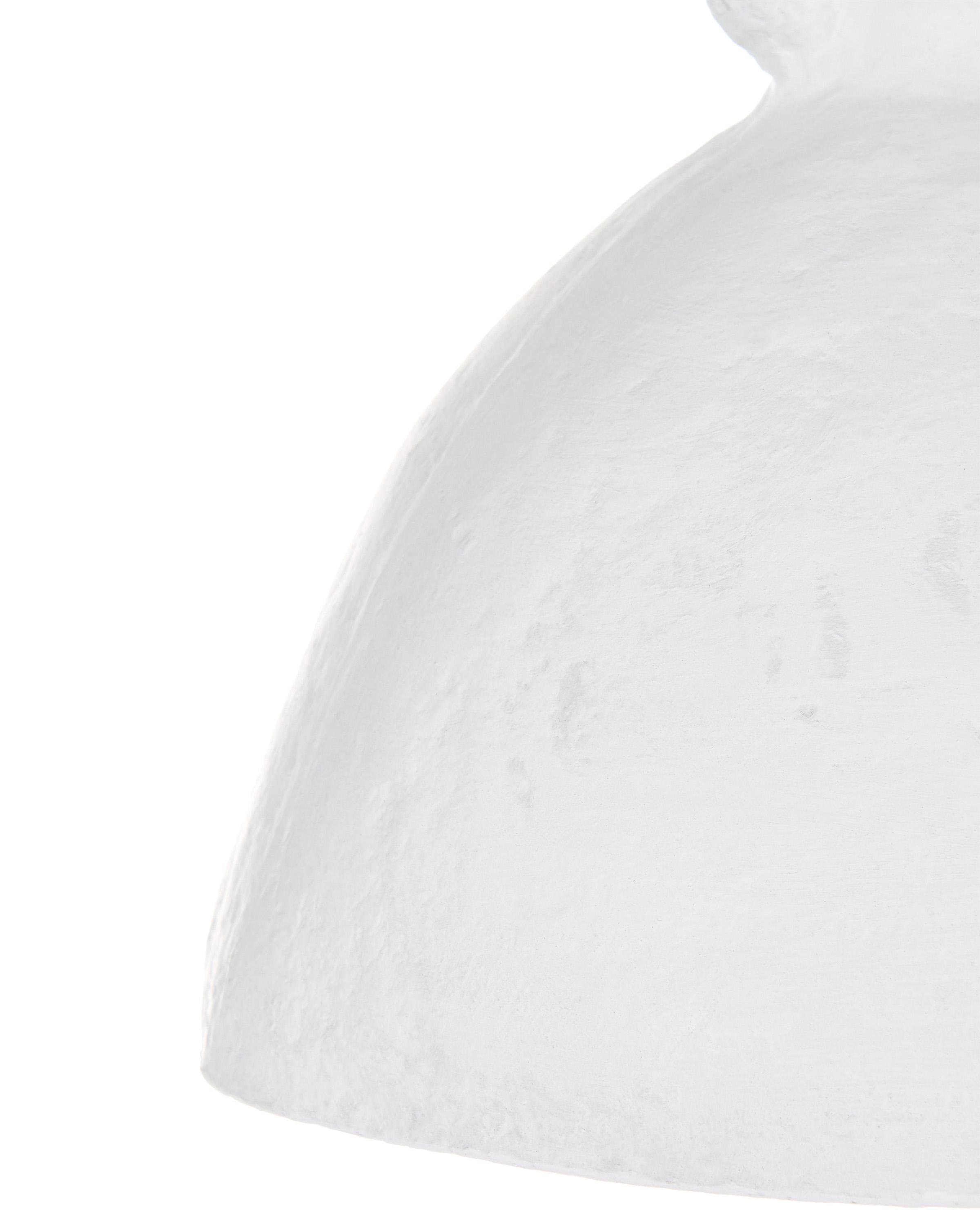 Hanglamp MIGUELETE Papier-mâché Wit
