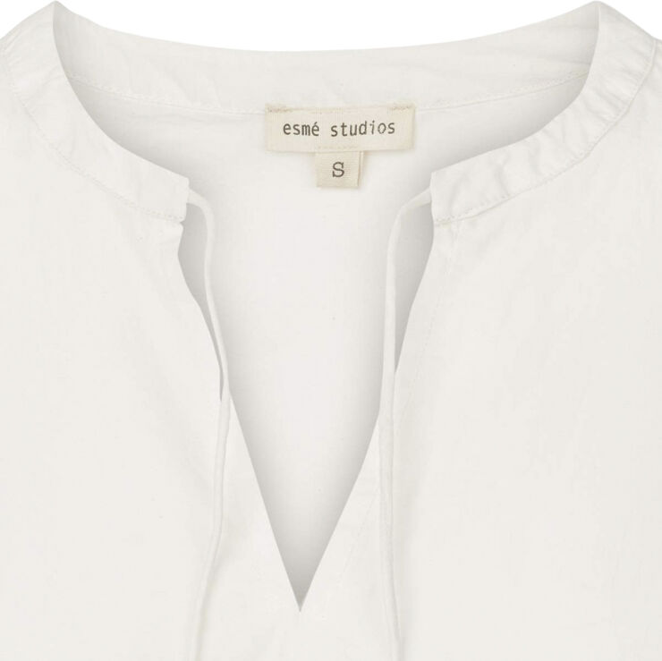 esmé studios ESLuna Blouse - GOTS Snow white