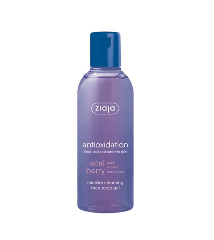 Ziaja - Gel esfoliante de limpeza facial micelar - Acai Berry
