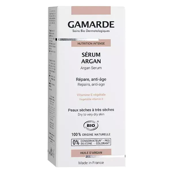 Gamarde Nutrition Intense Sérum Argan Bio 30ml