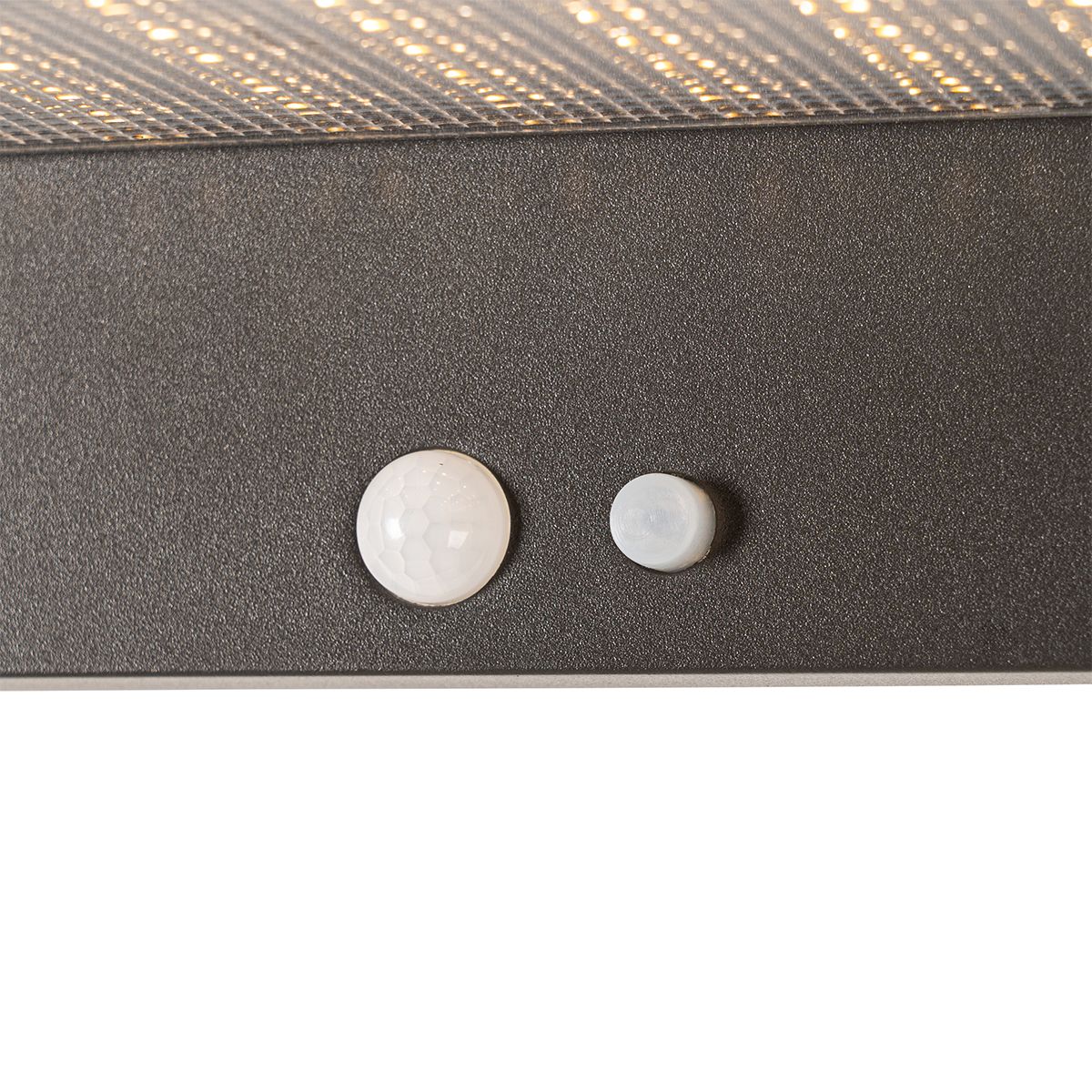 Buiten wandlamp donkergrijs incl. LED en dimlicht op solar - Sunnie
