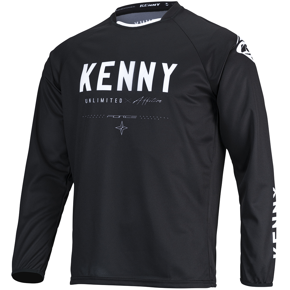 Kenny - Maillot Force - 2022 Noir / Blanc