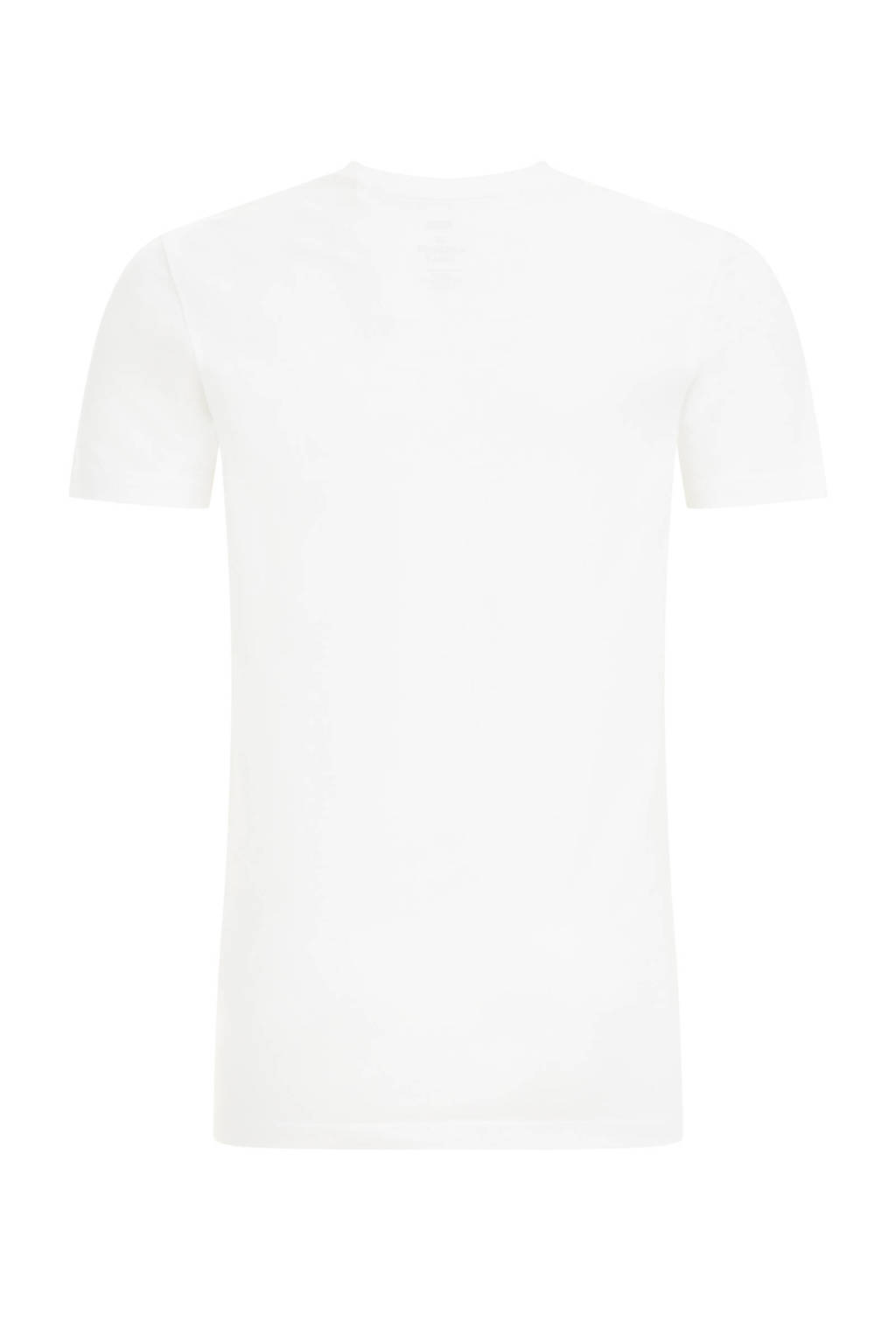 WE Fashion T-shirt set van 2 wit