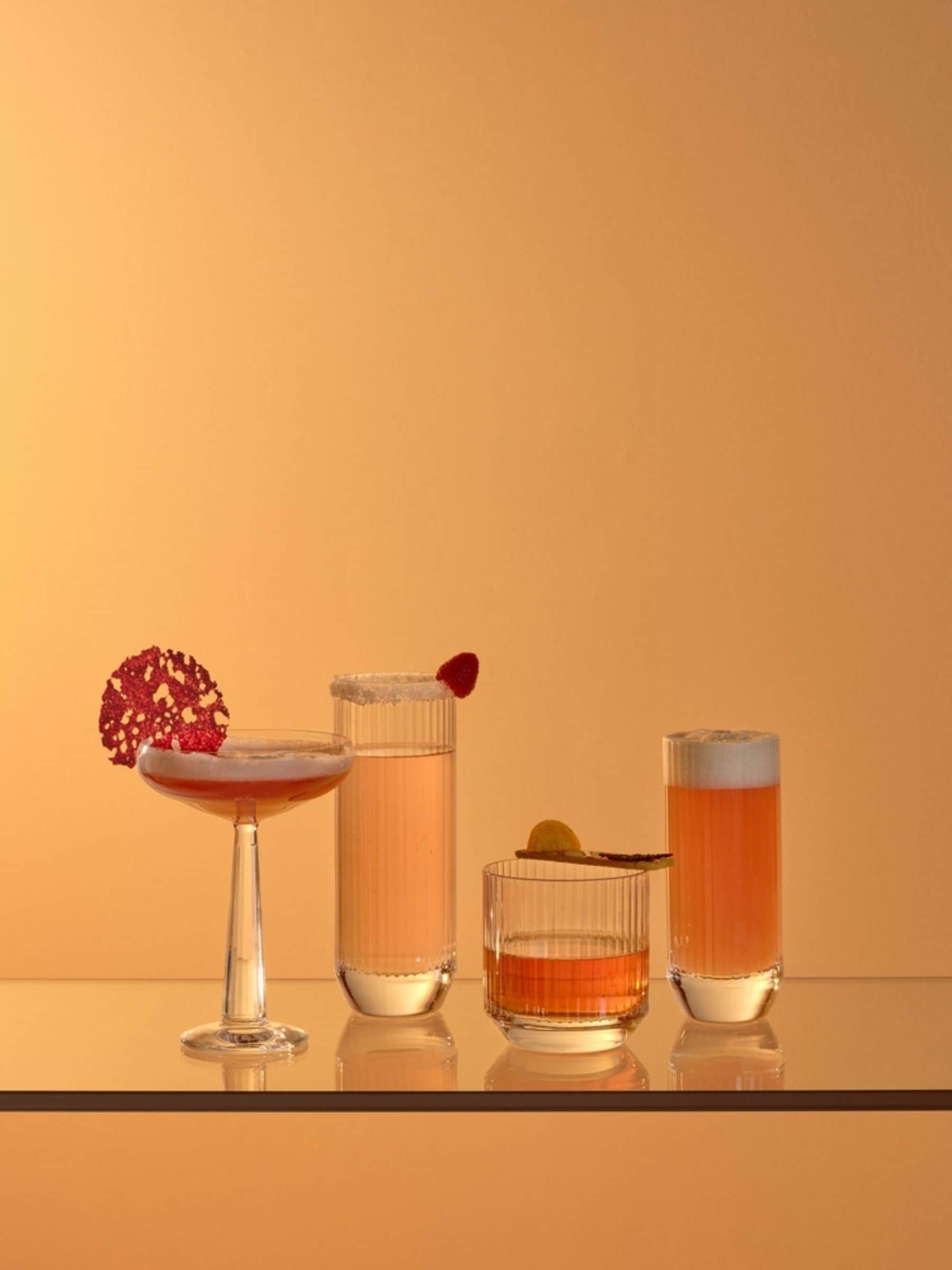 Nude Set of 2 Big Top Coupe Glasses