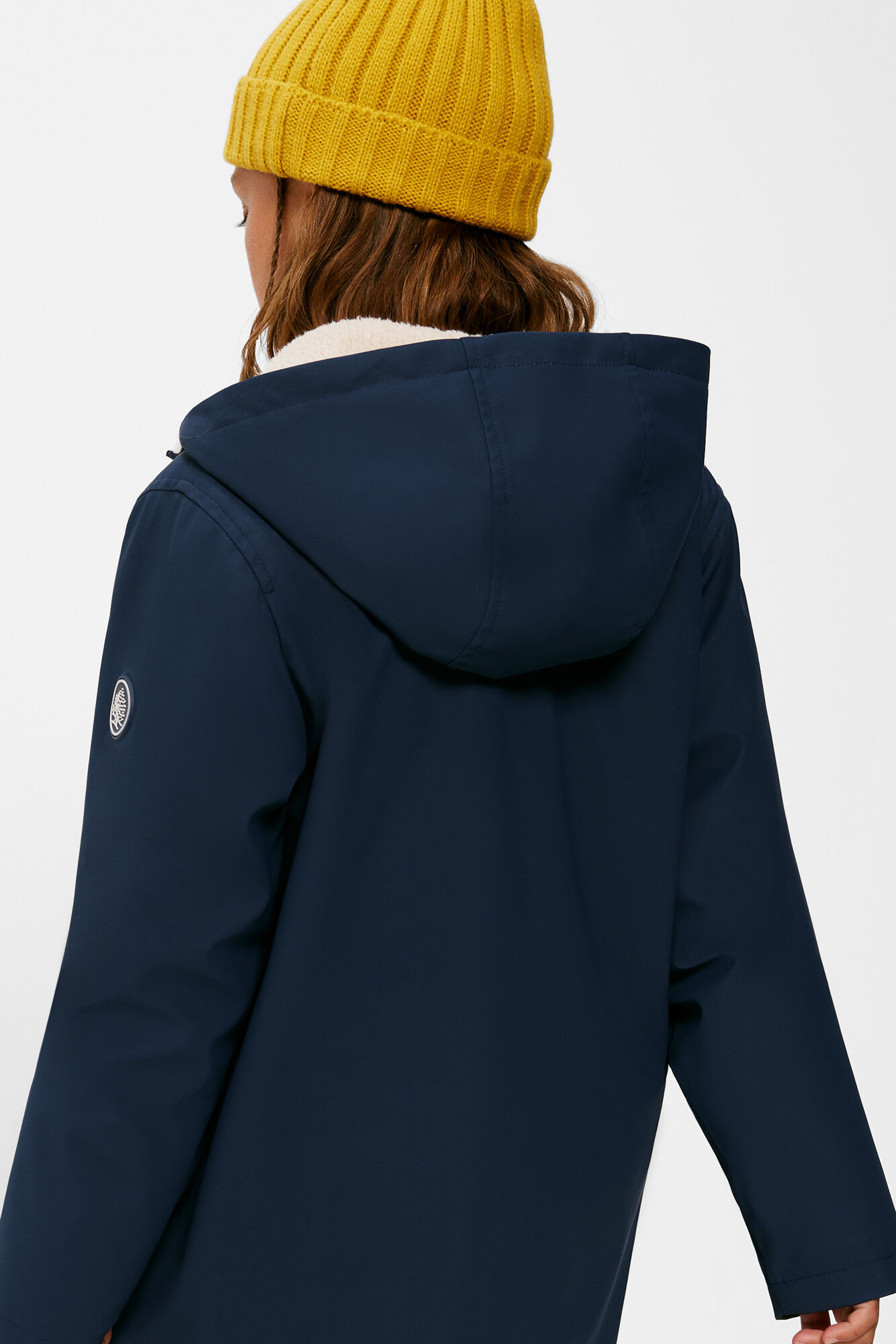 Capa de chuva feminina