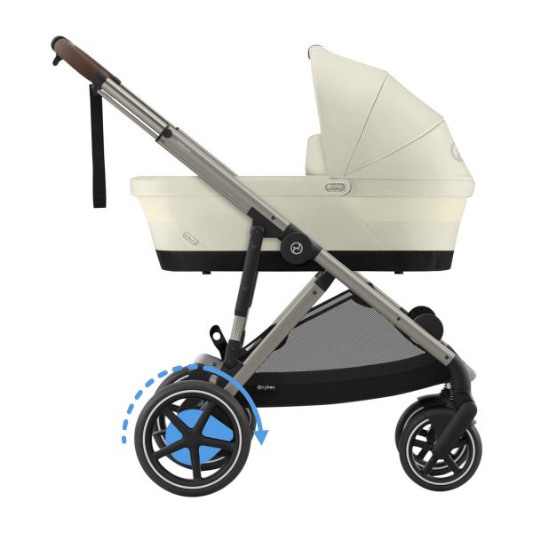 Cybex E-Gazelle S Duowagen - Taupe - Almond Beige / Beige