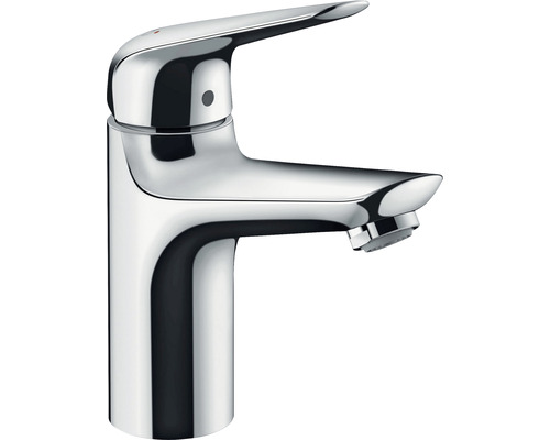 wastafelkraan met eengreepsmengkraan hansgrohe Novus chroom 71031000