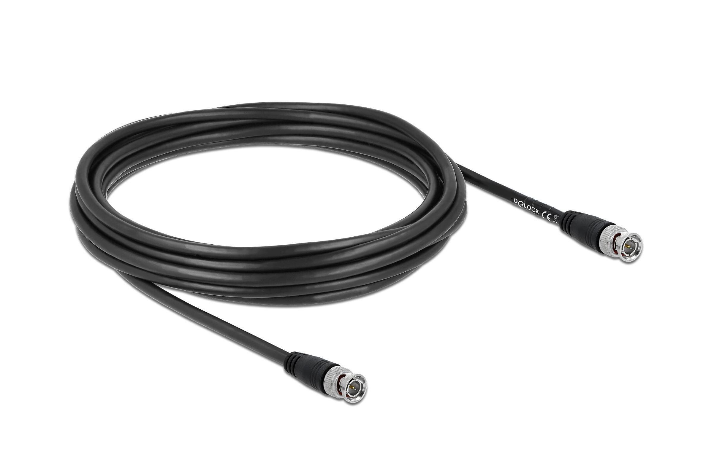 Kabel BNC - BNC, 5 mDelock Kabel BNC Stecker zu BNC Stecker 5 m