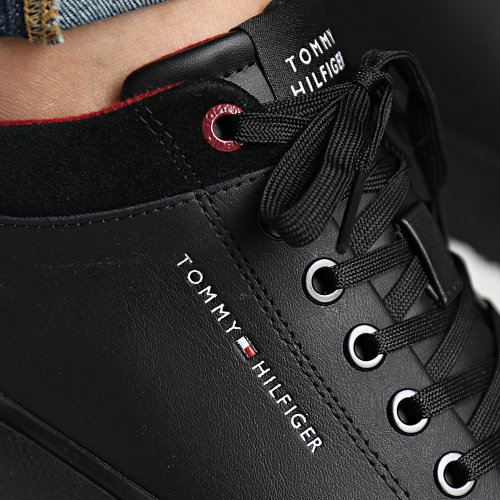 Baskets Vulcan Cleat Low Leather Mix 4884 Black