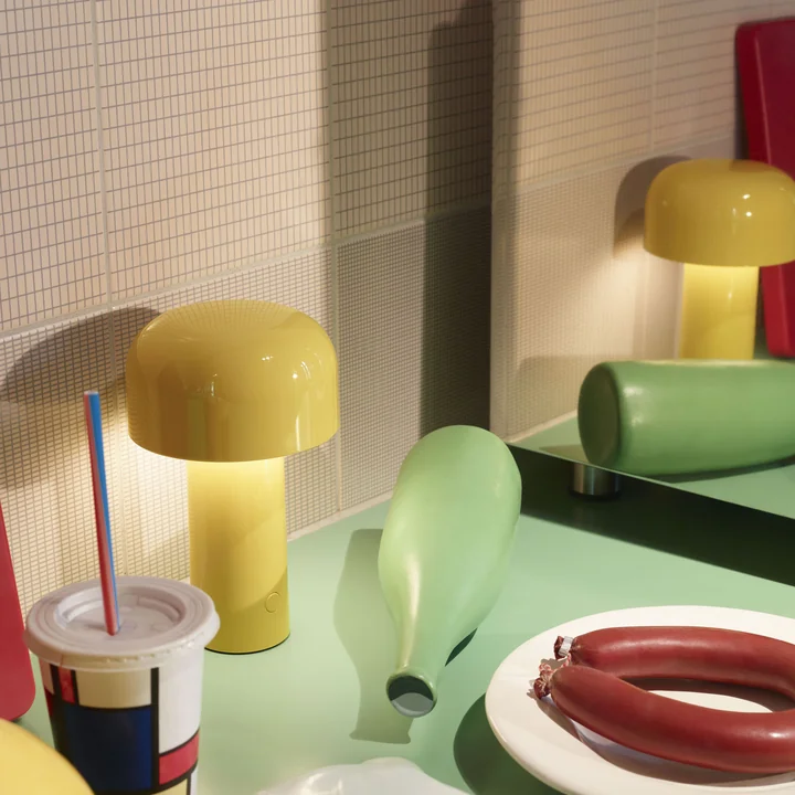 Flos - Bellhop Akku-Tischleuchte (LED), ziegelrot