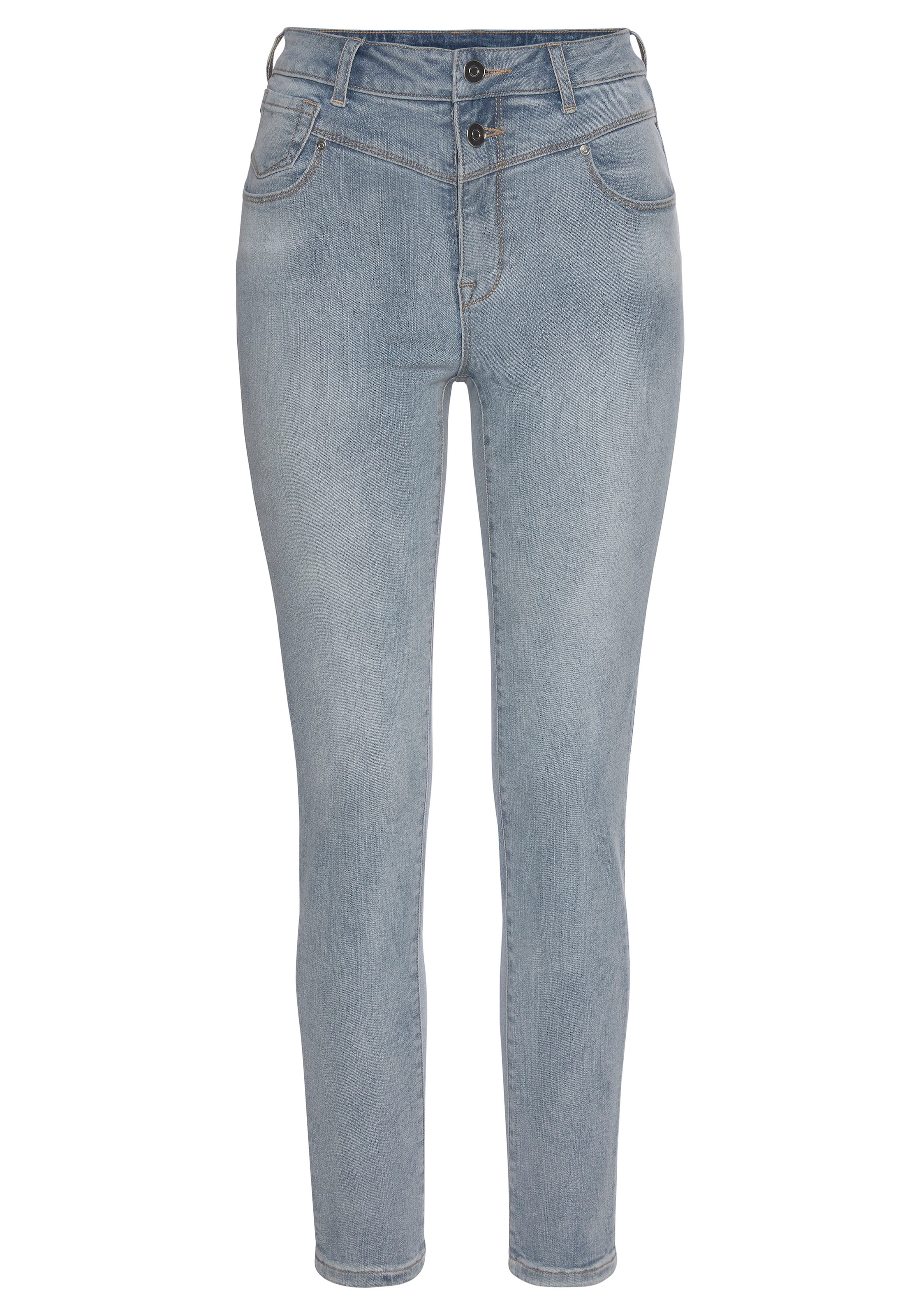 LASCANA Skinny-fit-Jeans , mit Stretchanteil, figurbetont