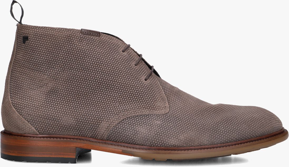 taupe floris van bommel nette schoenen sfm-50132 de normer