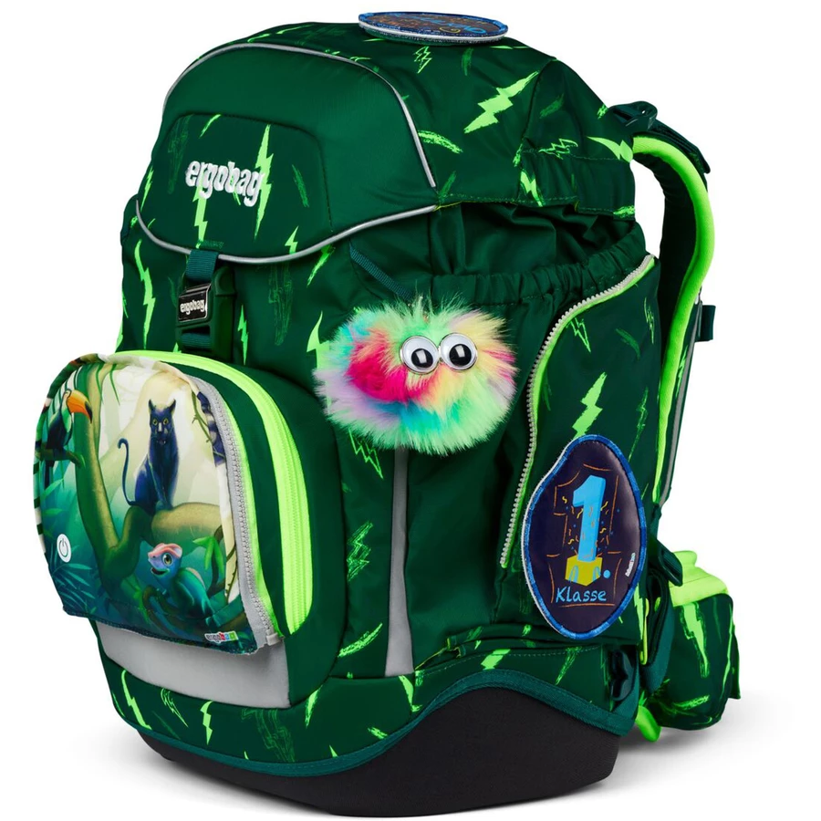 Ergobag Pack Lumi - Schulrucksack Set 6tlg. Modell 2024 Bärtastisch